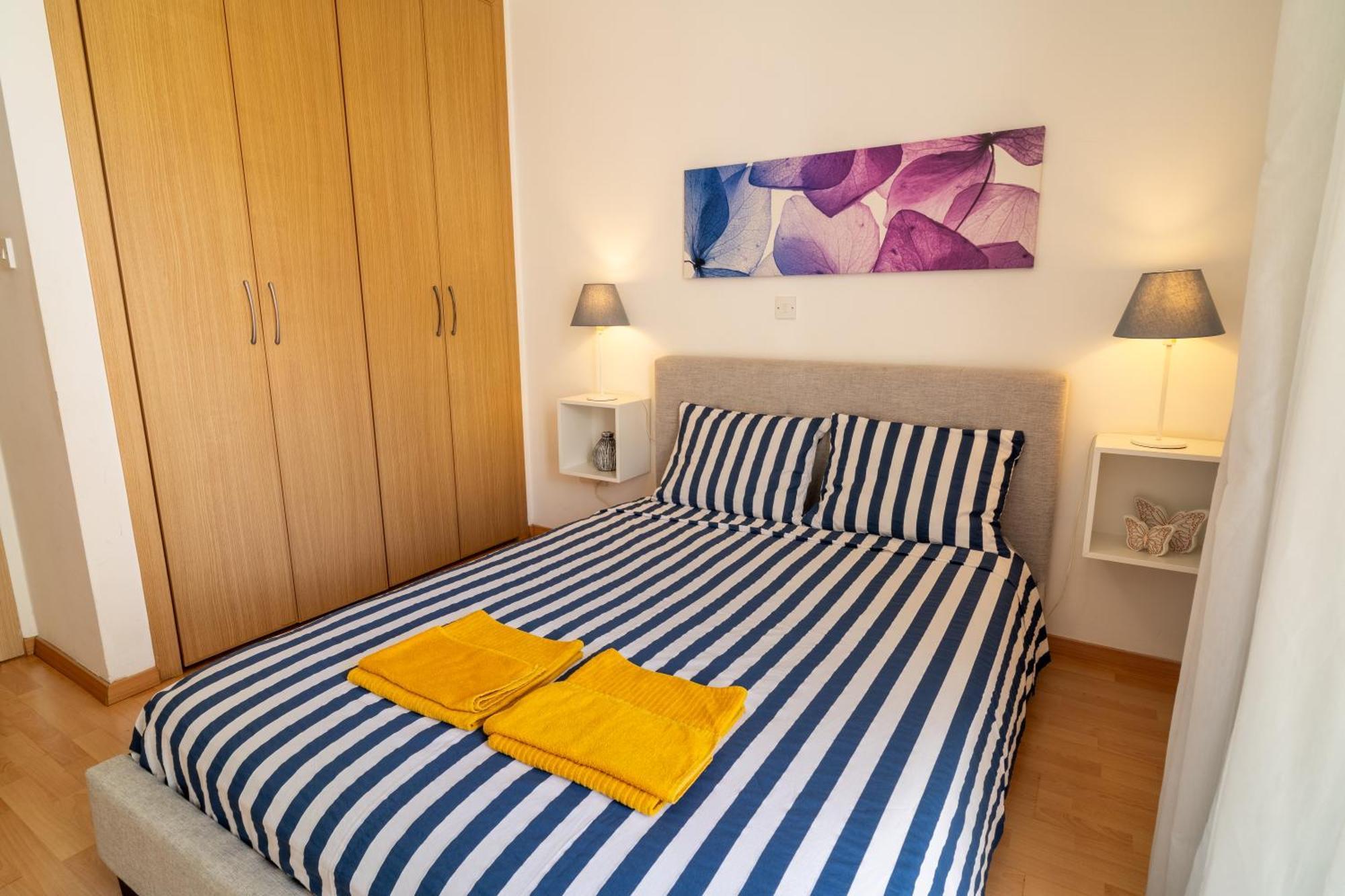 Blue Dawn Center Flat Apartment ลาร์นาคา ภายนอก รูปภาพ